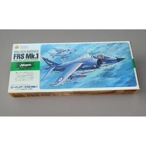 Hasegawa Bae Sea Harrier Frs Mk 1 1/72 Scale Model Kit Aircraft Plastic